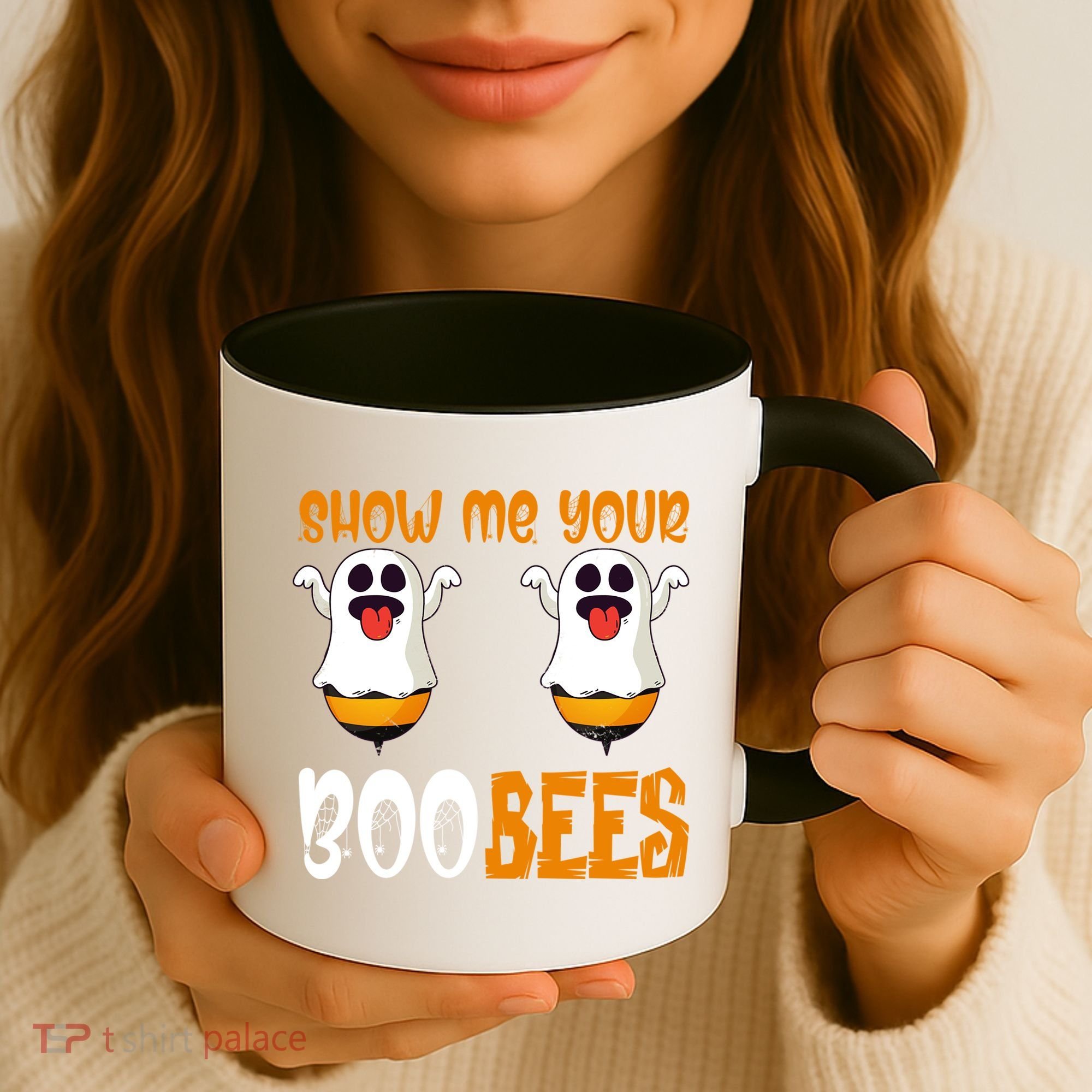 Show Me Your Boo Bees Matching Couples Halloween Costume Cute Gift Coffee Mug