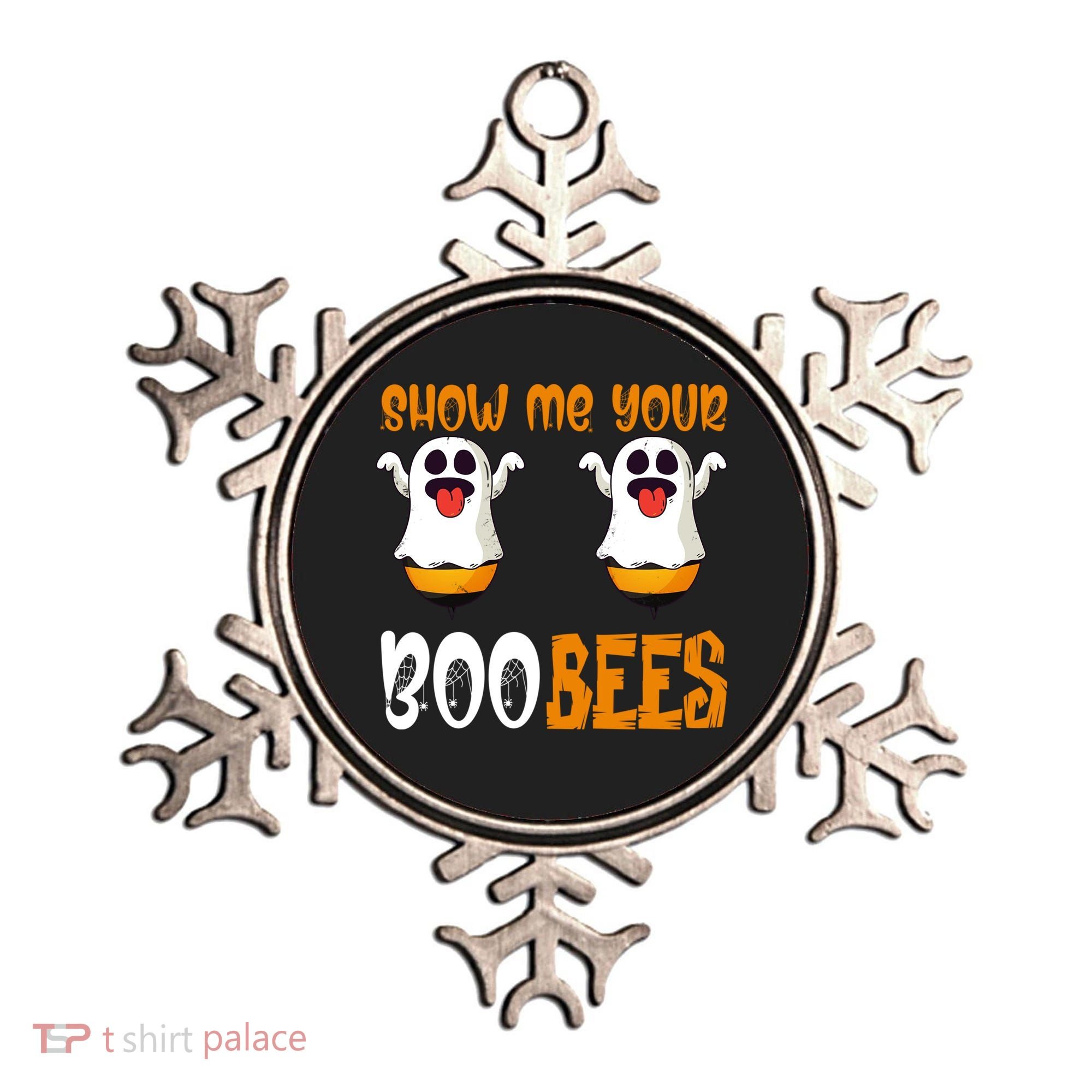 Show Me Your Boo Bees Matching Couples Halloween Costume Cute Gift Ornament