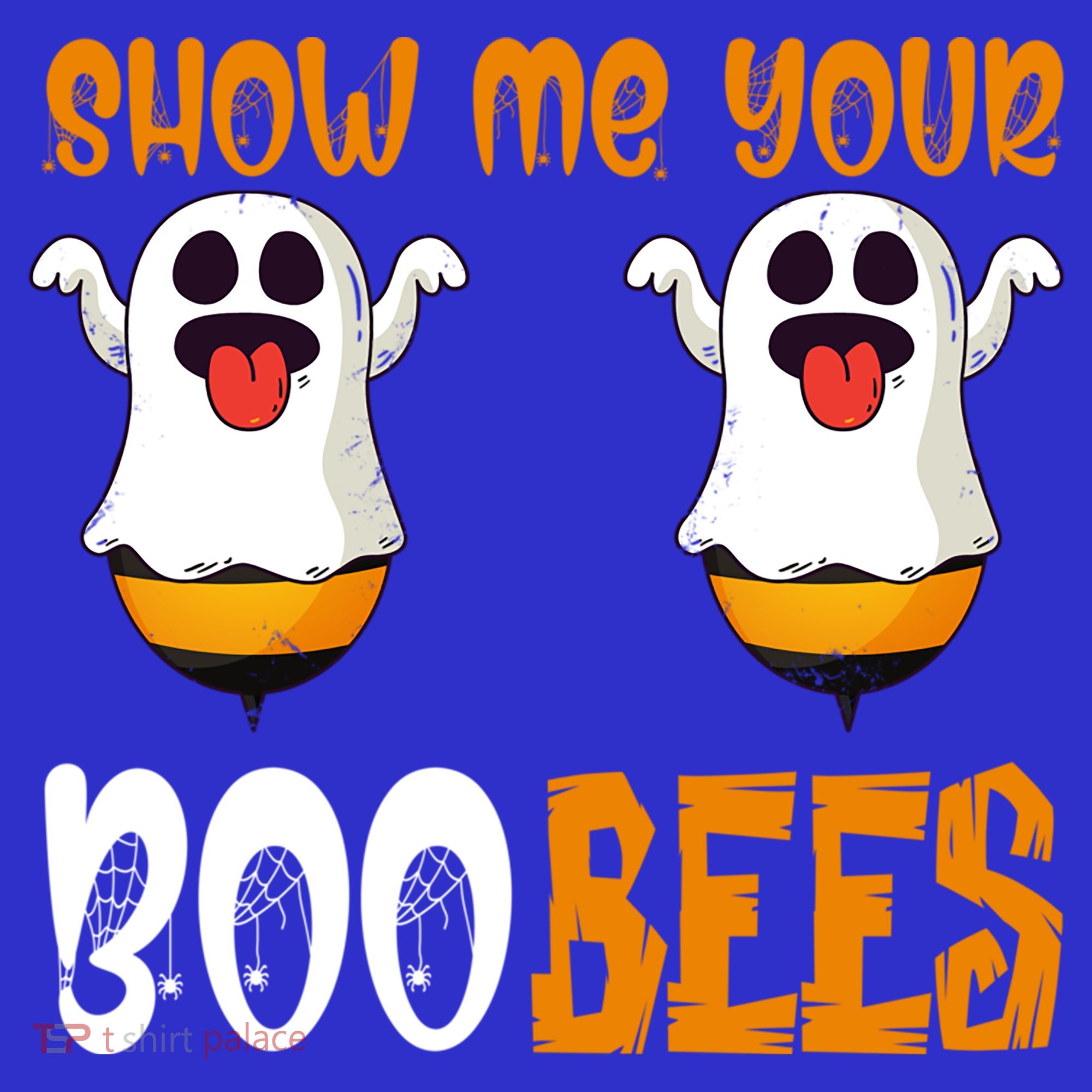 Show Me Your Boo Bees Matching Couples Halloween Costume Cute Gift T-Shirt