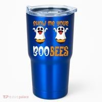 Show Me Your Boo Bees Matching Couples Halloween Costume Cute Gift Tumbler thumb 0