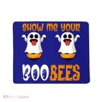 Show Me Your Boo Bees Matching Couples Halloween Costume Cute Gift Mousepad thumb 0