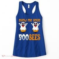 Show Me Your Boo Bees Matching Couples Halloween Costume Cute Gift Women's Tank Top thumb 0
