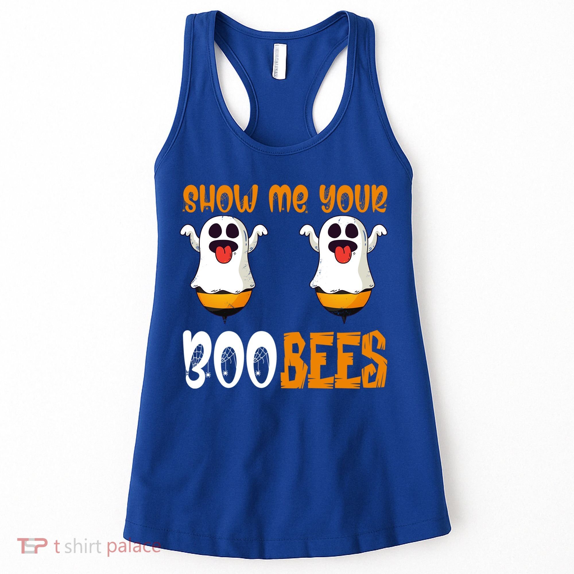 Show Me Your Boo Bees Matching Couples Halloween Costume Cute Gift Women's Tank Top