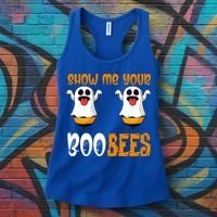 Show Me Your Boo Bees Matching Couples Halloween Costume Cute Gift Women's Tank Top thumb 3