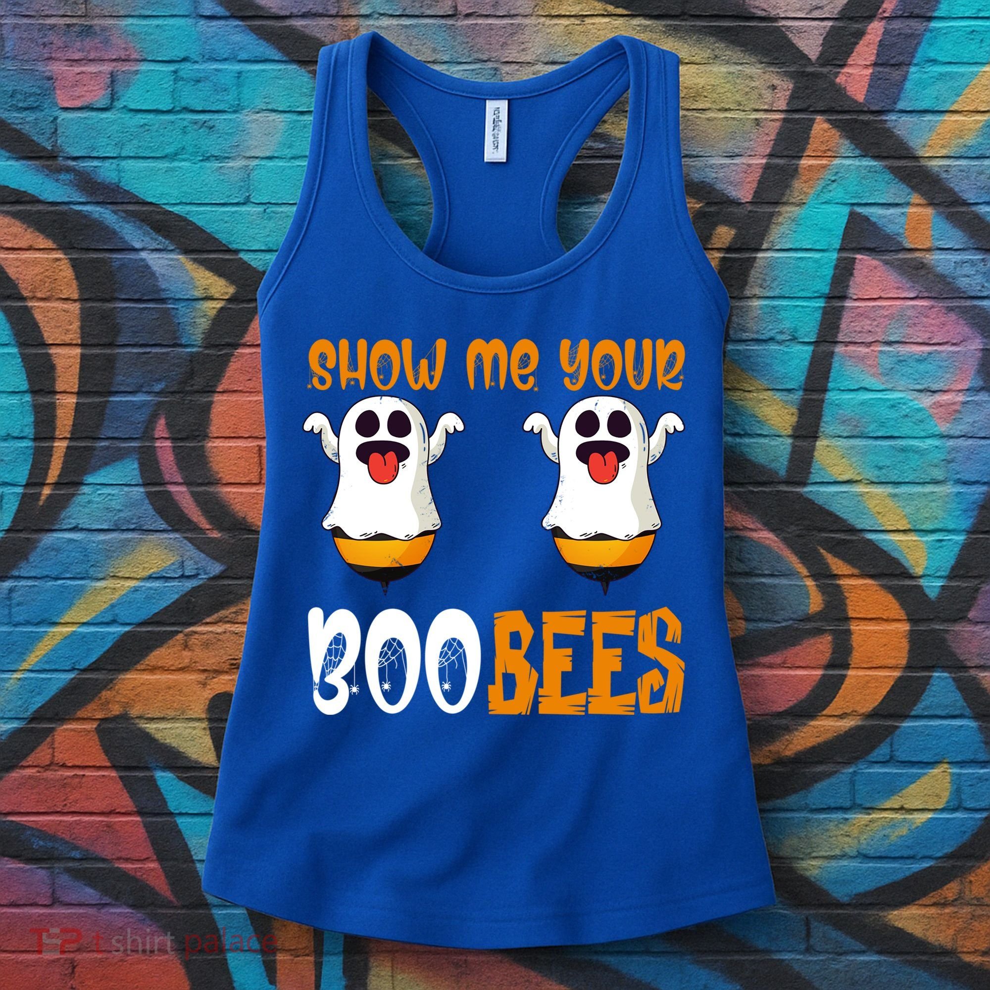 Show Me Your Boo Bees Matching Couples Halloween Costume Cute Gift Women's Tank Top