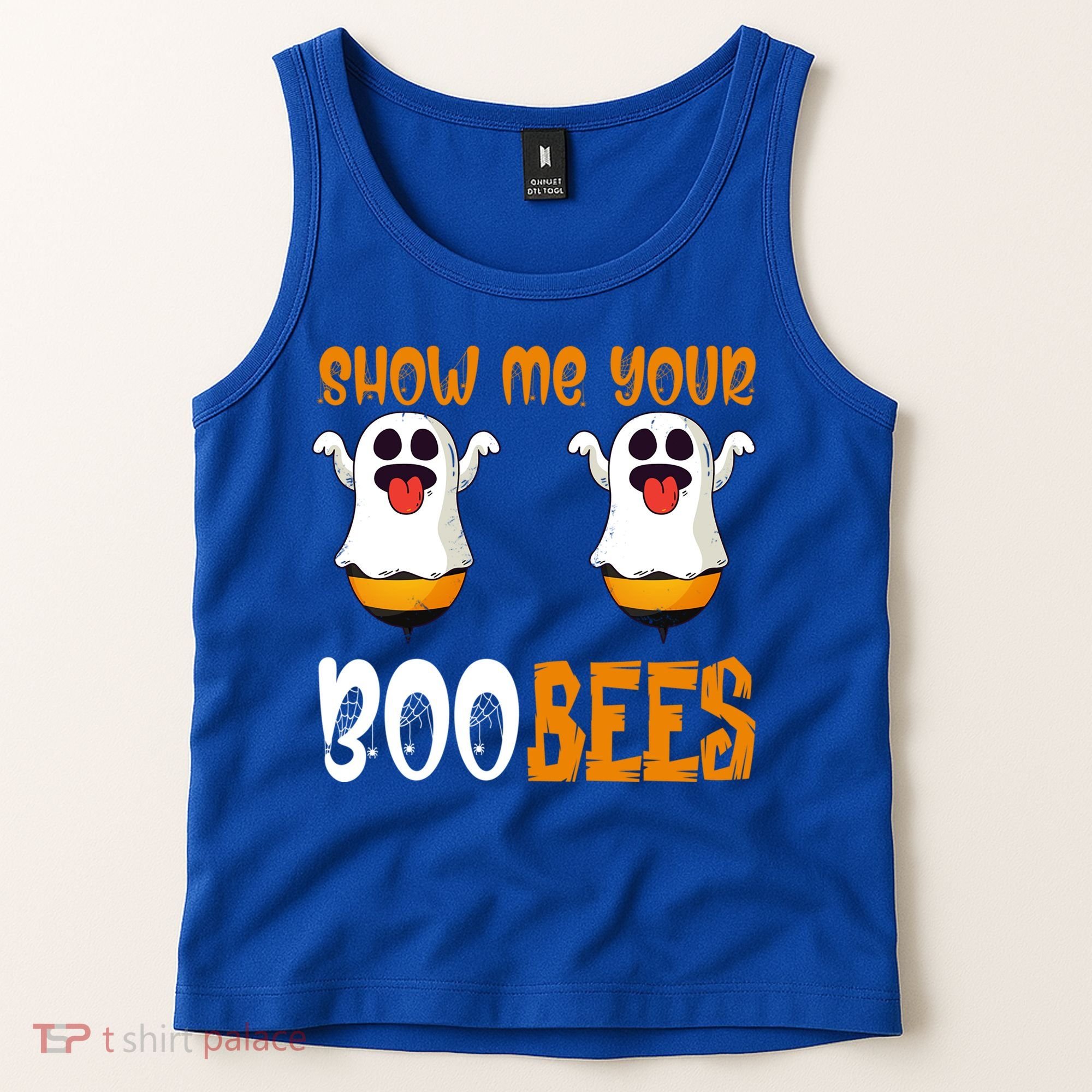 Show Me Your Boo Bees Matching Couples Halloween Costume Cute Gift Tank Top