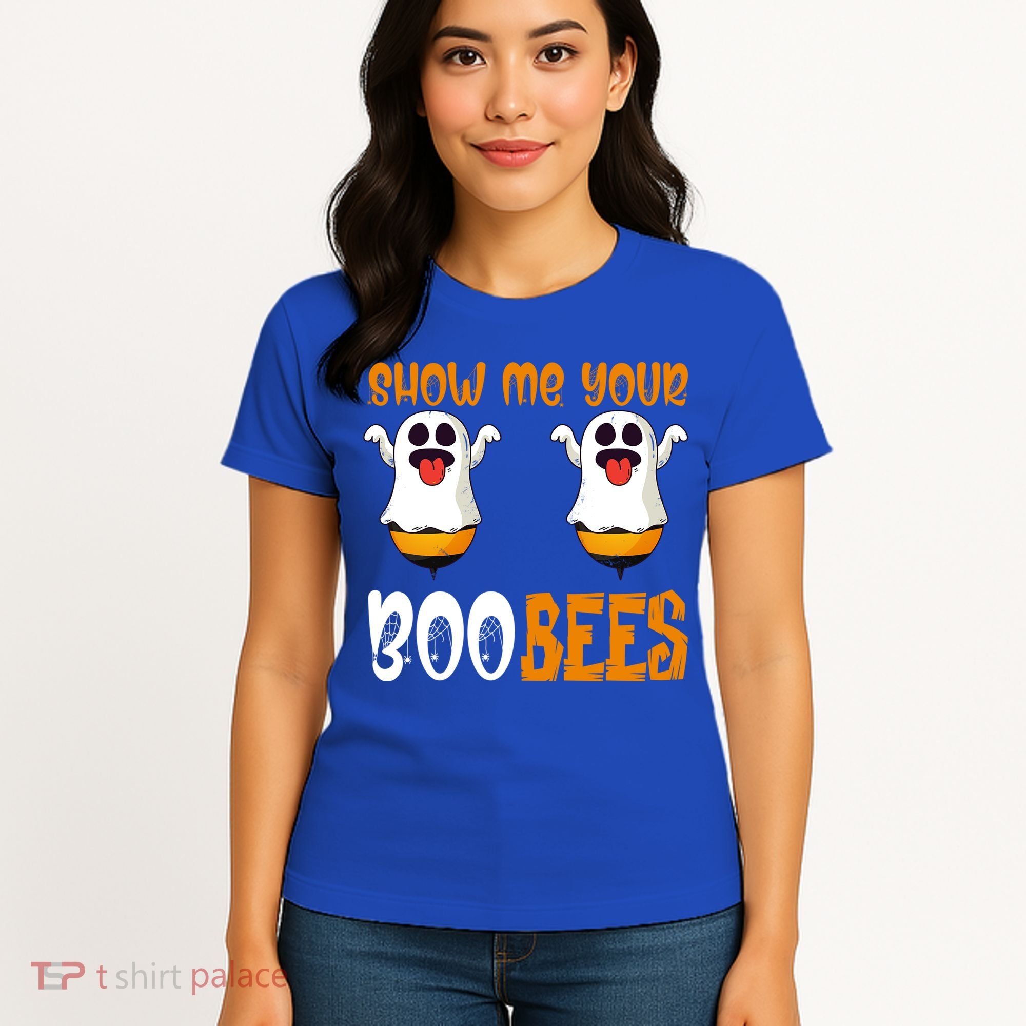 Show Me Your Boo Bees Matching Couples Halloween Costume Cute Gift Women's T-Shirt