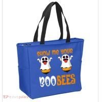 Show Me Your Boo Bees Matching Couples Halloween Costume Cute Gift Tote Bag thumb 2