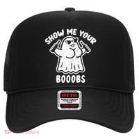 Show Me Your Booobs Funny Dumb Ghost Hat thumb 0