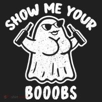 Show Me Your Booobs Funny Dumb Ghost Hat thumb 2