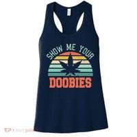 Show Me Your Doobies Weed Gift | Funny Marijuana Bud Stoner Women's Tank Top thumb 0