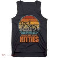 Show Me Your Kitties Funny Cat Lover Premium Tank Top thumb 0