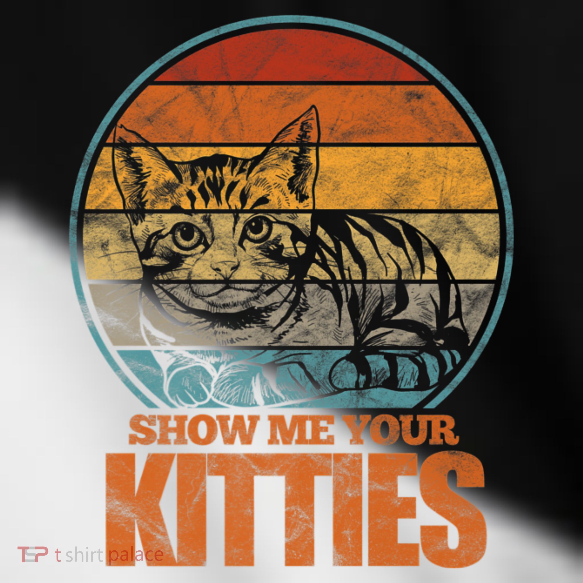 Show Me Your Kitties Funny Cat Lover Premium Toddler Fine Jersey T-Shirt