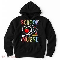 School Nurse Appreciation Nursing Nurse Day & Nurse Week Hoodie thumb 0