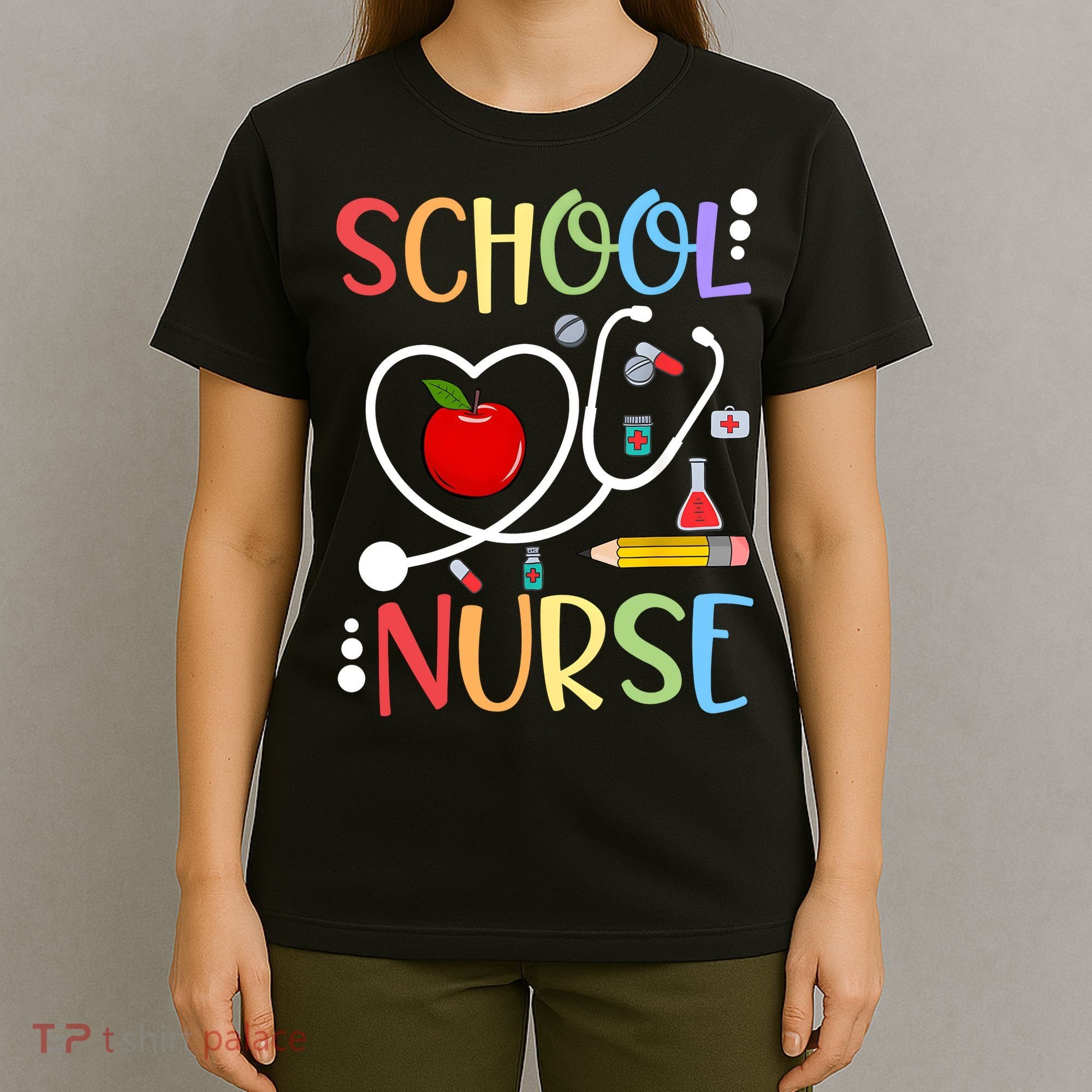 School Nurse Appreciation Nursing Nurse Day & Nurse Week T-Shirt