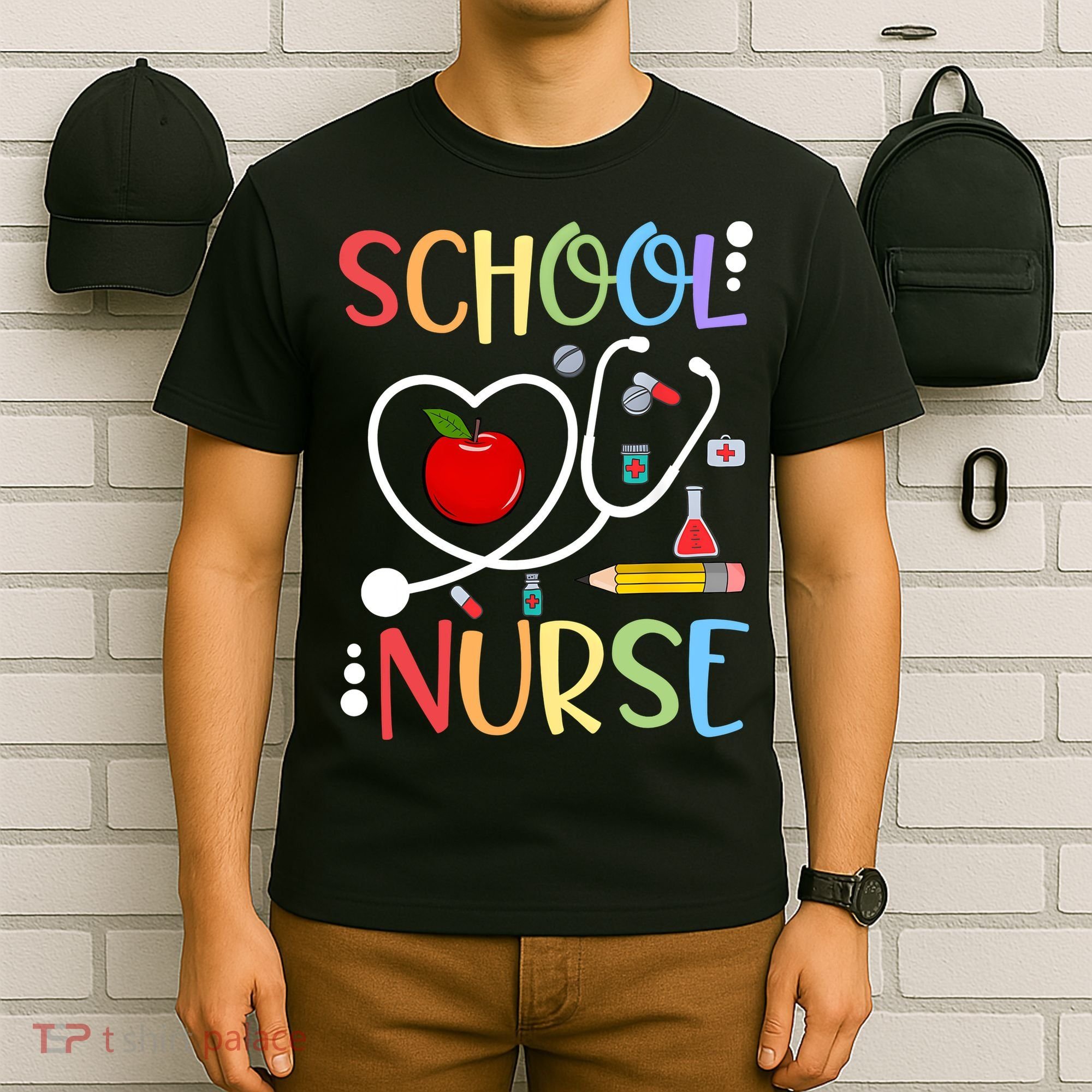 School Nurse Appreciation Nursing Nurse Day & Nurse Week T-Shirt