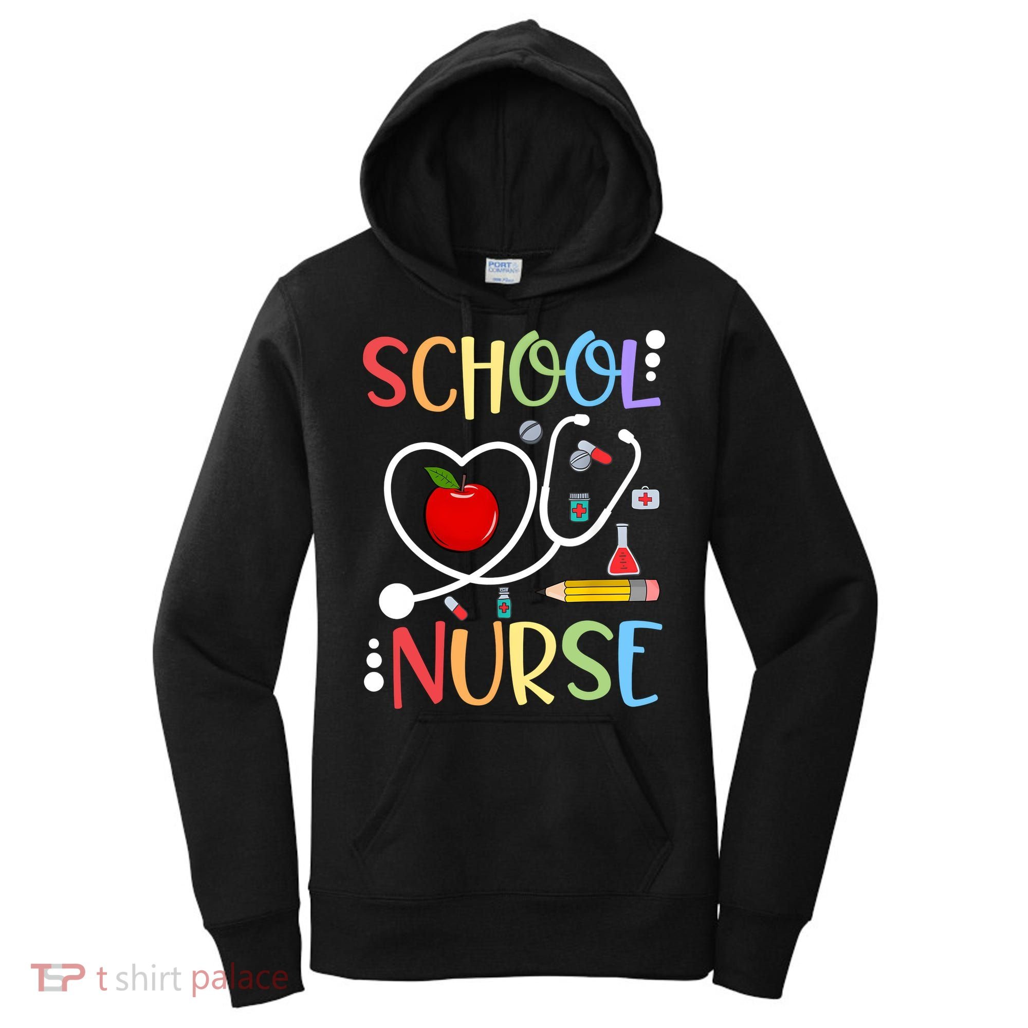 School Nurse Appreciation Nursing Nurse Day & Nurse Week Women's Hoodie