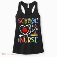 School Nurse Appreciation Nursing Nurse Day & Nurse Week Women's Tank Top thumb 0