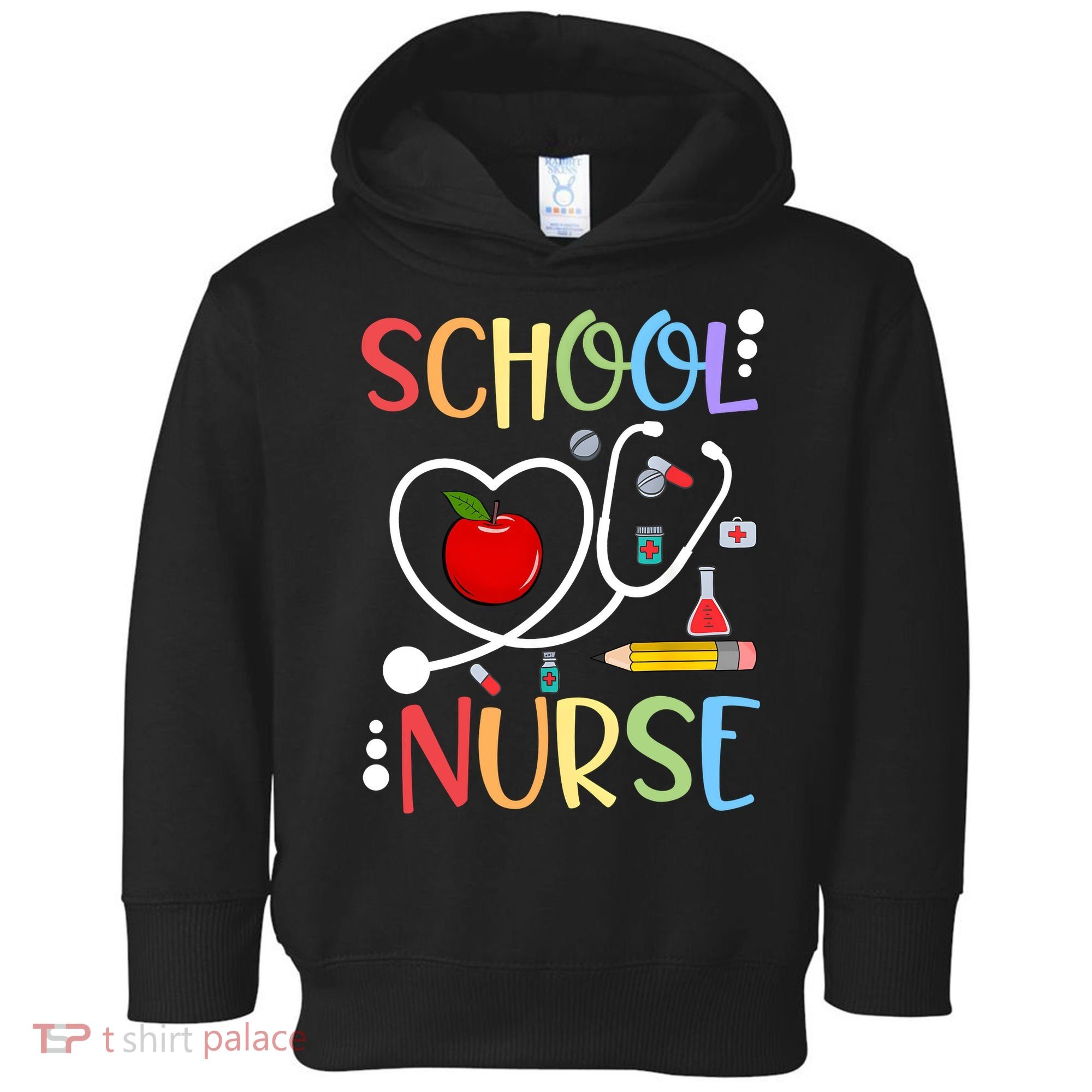 School Nurse Appreciation Nursing Nurse Day & Nurse Week Toddler Hoodie