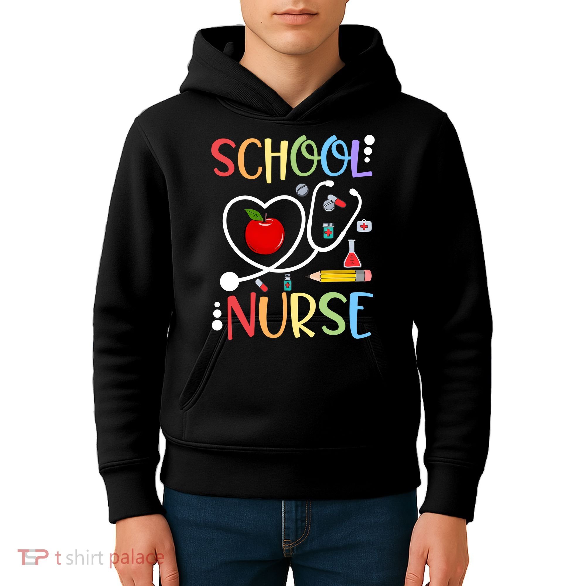 School Nurse Appreciation Nursing Nurse Day & Nurse Week Kids Hoodie