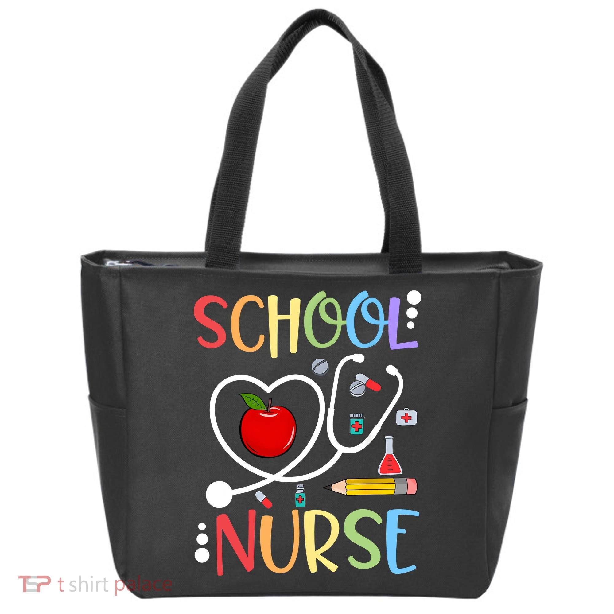 School Nurse Appreciation Nursing Nurse Day & Nurse Week Tote Bag
