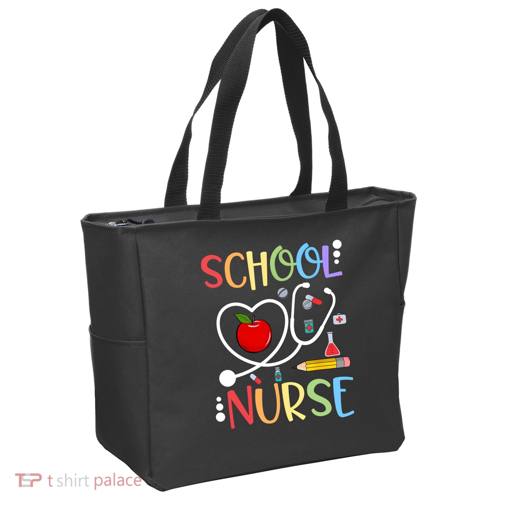 School Nurse Appreciation Nursing Nurse Day & Nurse Week Tote Bag