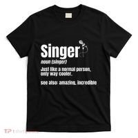 Singer Noun Artist Musician Vocalist Soloist Music Performer T-Shirt thumb 0