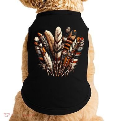 Southwest Native American Indian Feather Doggie Tank