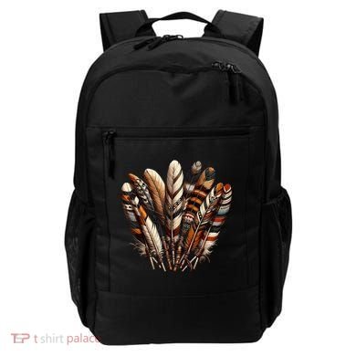 Southwest Native American Indian Feather Backpack