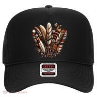 Southwest Native American Indian Feather Hat thumb 0