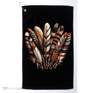Southwest Native American Indian Feather Golf Towel