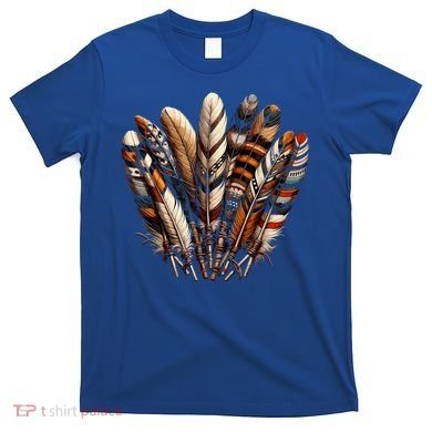 Southwest Native American Indian Feather T-Shirt