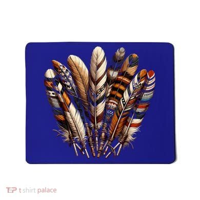 Southwest Native American Indian Feather Mousepad