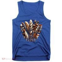 Southwest Native American Indian Feather Tank Top thumb 0