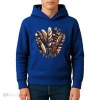 Southwest Native American Indian Feather Kids Hoodie thumb 4