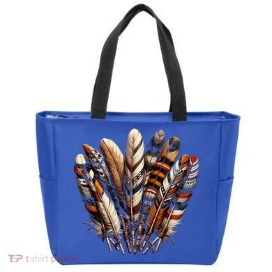 Southwest Native American Indian Feather Tote Bag