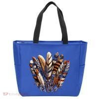 Southwest Native American Indian Feather Tote Bag thumb 0