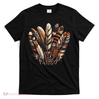 Southwest Native American Indian Feather T-Shirt