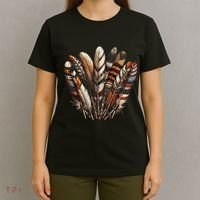 Southwest Native American Indian Feather T-Shirt thumb 4