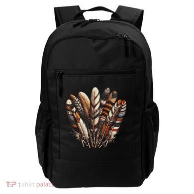 Southwest Native American Indian Feather Backpack
