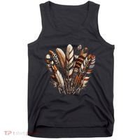 Southwest Native American Indian Feather Tank Top thumb 0