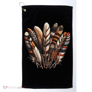 Southwest Native American Indian Feather Golf Towel