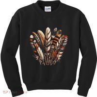 Southwest Native American Indian Feather Kids Sweatshirt thumb 0