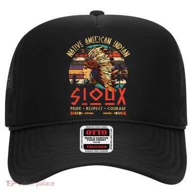 Sioux Native American Indian Pride Indigenous Tribe Cool Gift Hat