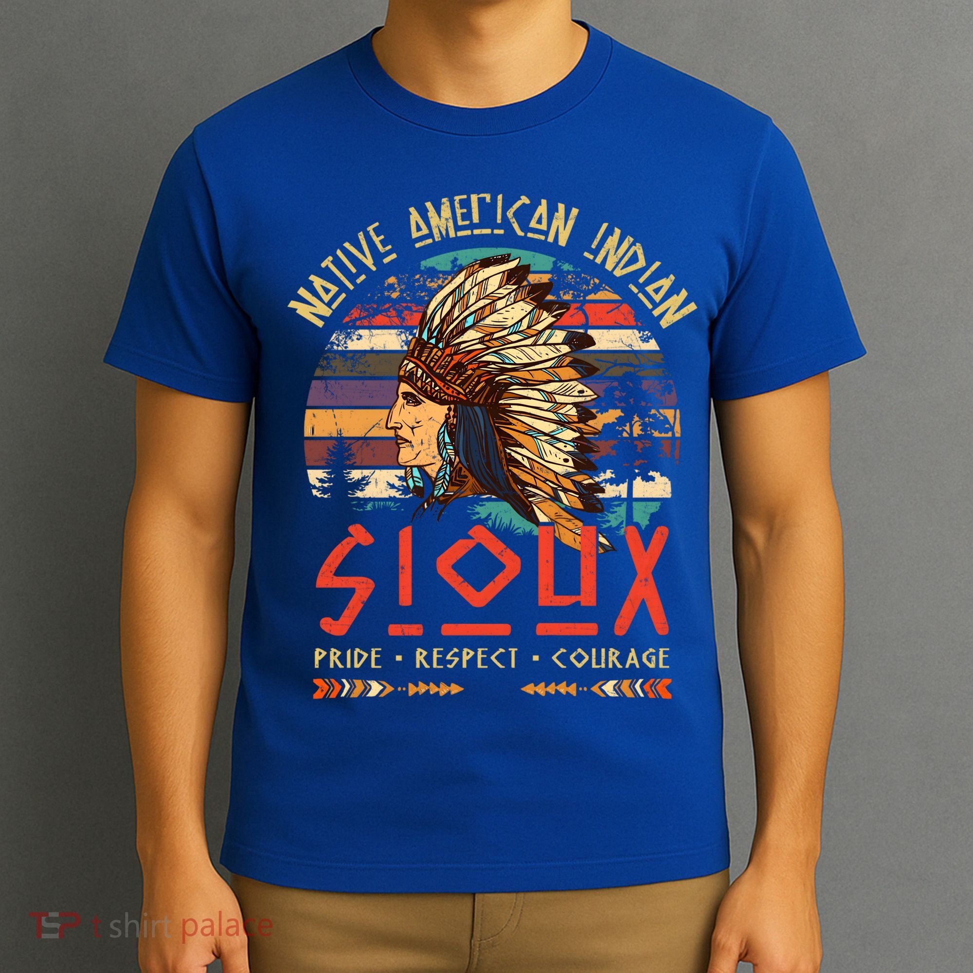 Sioux Native American Indian Pride Indigenous Tribe Cool Gift T-Shirt