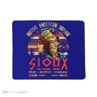 Sioux Native American Indian Pride Indigenous Tribe Cool Gift Mousepad thumb 0