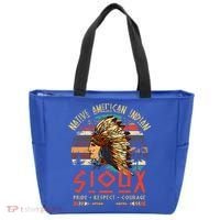 Sioux Native American Indian Pride Indigenous Tribe Cool Gift Tote Bag thumb 0