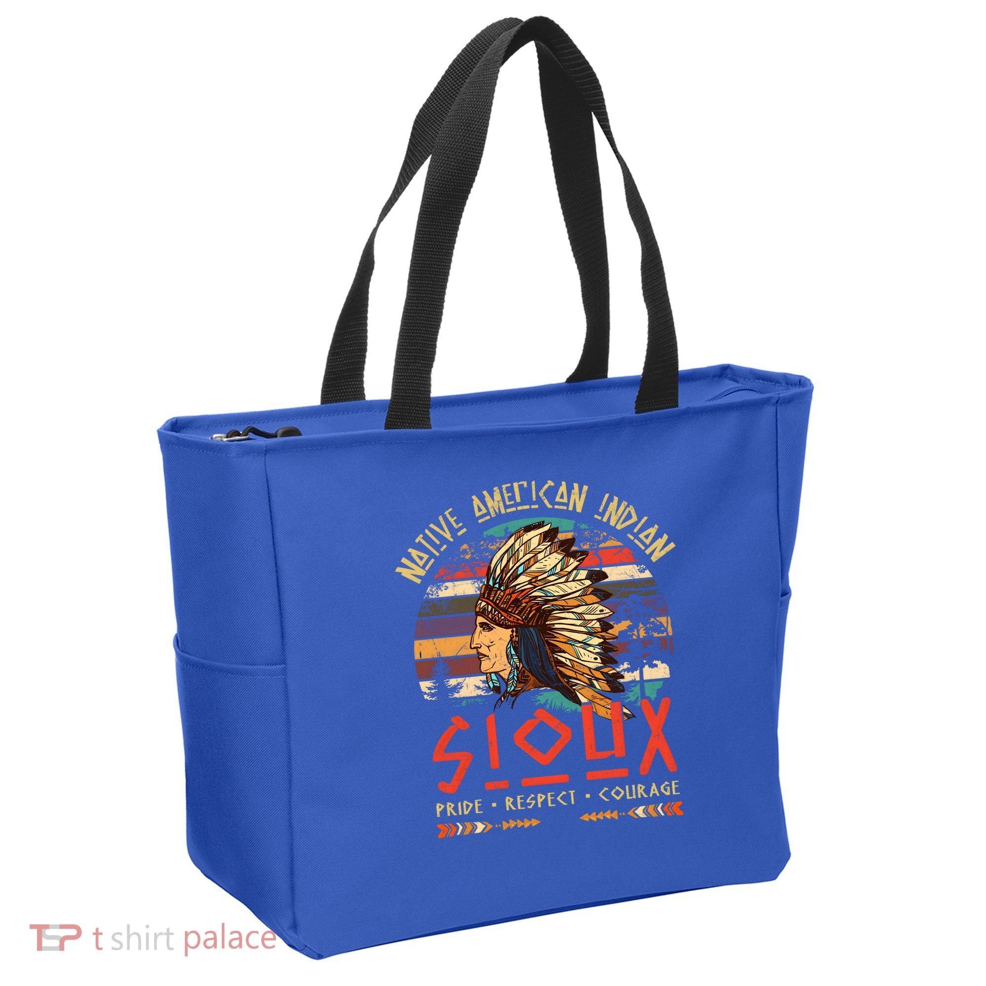 Sioux Native American Indian Pride Indigenous Tribe Cool Gift Tote Bag