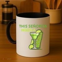 Señorita Needs A Margarita Cinco De Mayo Drinking Fiesta Coffee Mug thumb 4