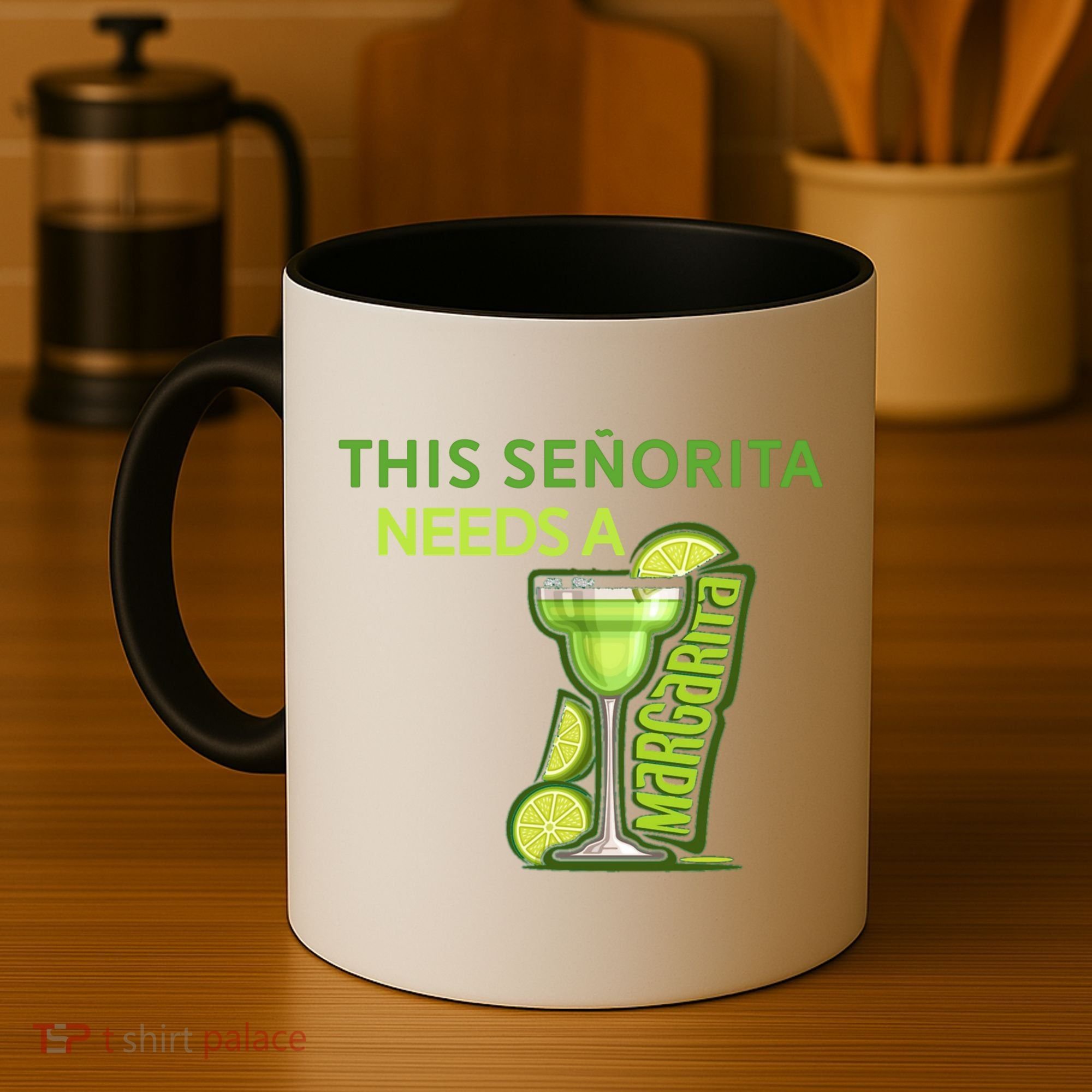 Señorita Needs A Margarita Cinco De Mayo Drinking Fiesta Coffee Mug